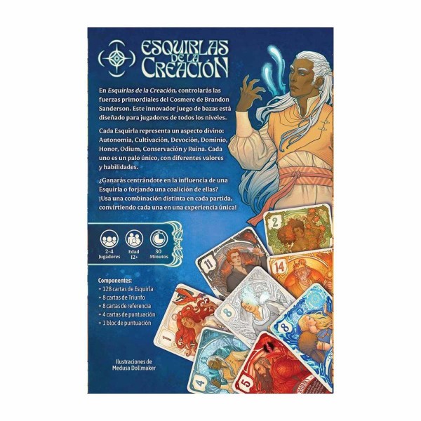 Juego de mesa esquirlas de la creación