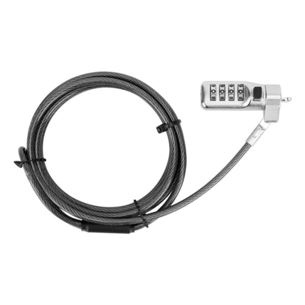 Cable de seguridad targus defcon compact reseteable con clave