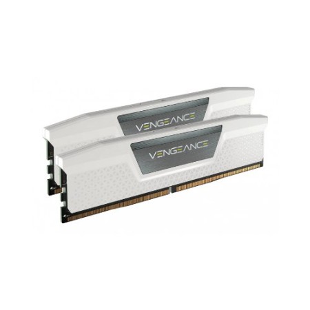 Memoria ram ddr5 32gb kit 2x16gb corsair vengeance 6000mts cl36 blanco