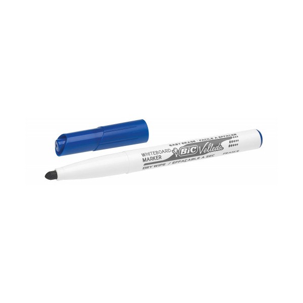 MARCADOR PARA PIZARRA BLANCA 1741 TINTA A BASE DE ACETONA TRAZO 1,4MM. AZUL VELLEDA 9581701