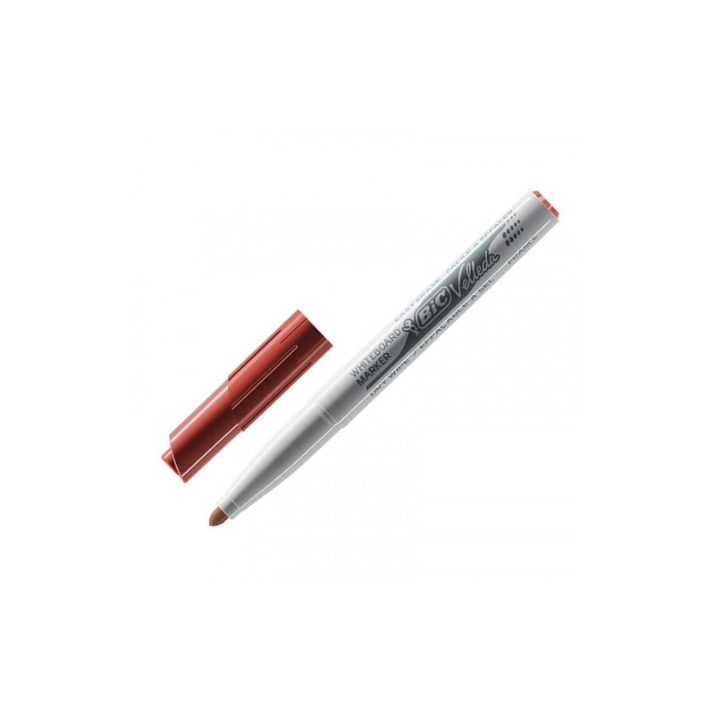 MARCADOR PARA PIZARRA BLANCA 1741 TINTA A BASE DE ACETONA TRAZO 1,4MM. ROJO VELLEDA 9581691
