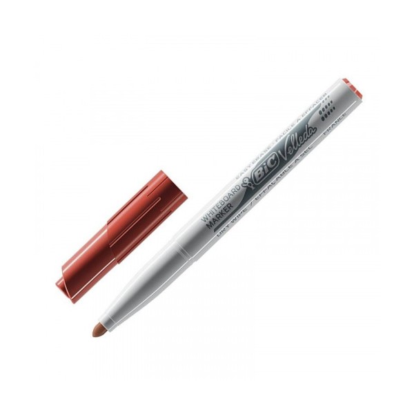 MARCADOR PARA PIZARRA BLANCA 1741 TINTA A BASE DE ACETONA TRAZO 1,4MM. ROJO VELLEDA 9581691