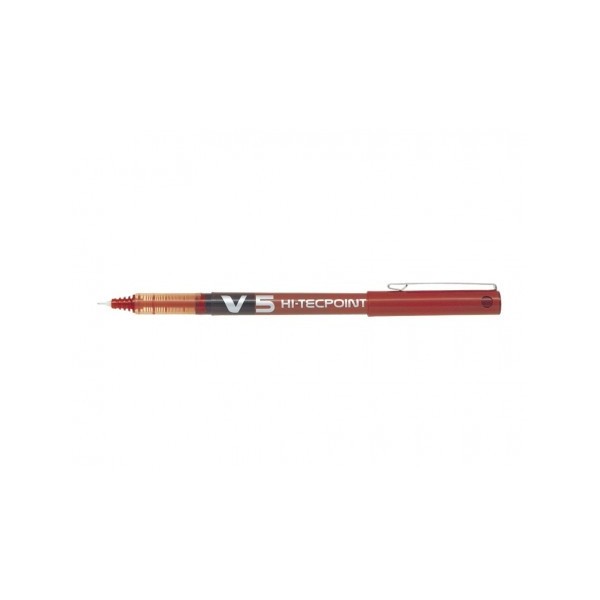 BOLIGRAFO ROLLER TINTA LIQUIDA V5 ROJO PILOT BX-V5-R