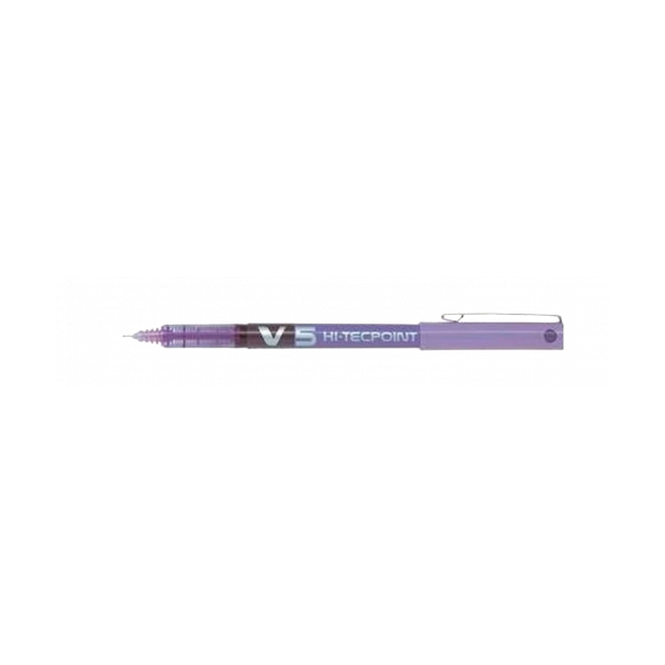 BOLIGRAFO ROLLER TINTA LIQUIDA V5 VIOLETA PILOT BX-V5-V