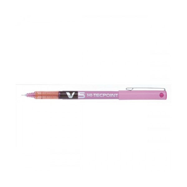 BOLIGRAFO ROLLER TINTA LIQUIDA V5 ROSA PILOT BX-V5-P