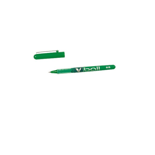 ROLLER TINTA LIQUIDA V-BALL 0.5MM VERDE PILOT BL-VB5G