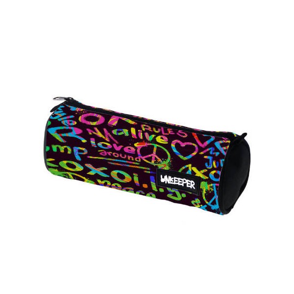 PORTATODO REDONDO PACE AND LOVE UNKEEPER 21 X 8 X 8 CM. UNKEEPER 80507608110