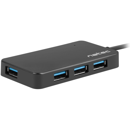 NATEC Silkworm USB 2.0 Type-C 5000 Mbit/s Negro