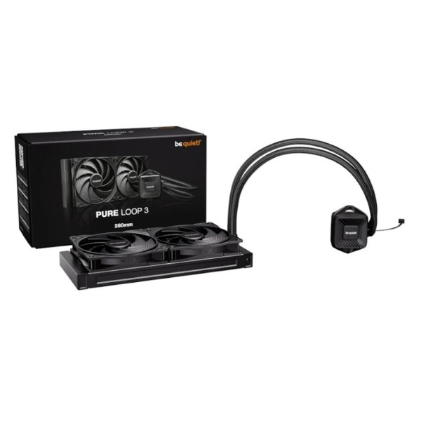 Kit refrigeracion liquida be quiet! pure loop 3 2x 140mm negro