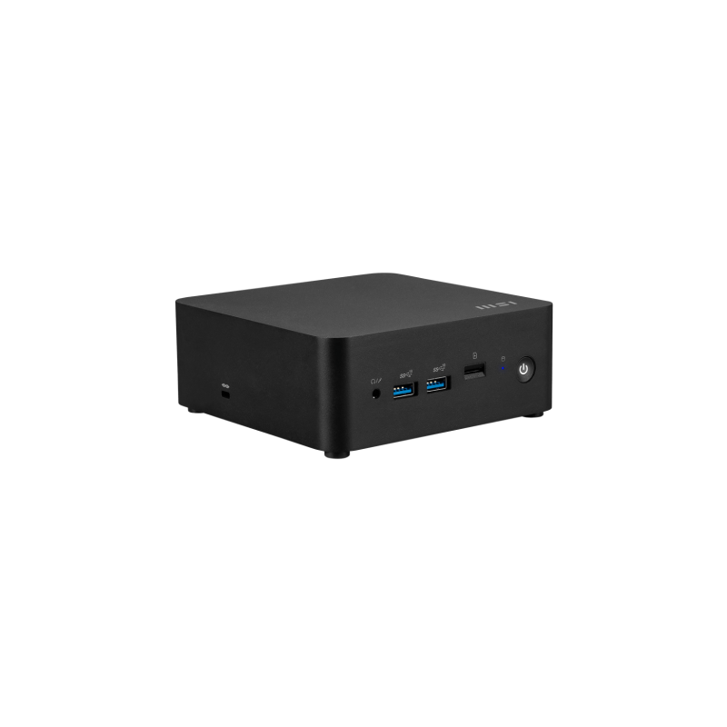 MSI Cubi NUC AI 1UMG-035ES Intel Core Ultra 7 155H 16 GB DDR5-SDRAM 1 TB SSD Windows 11 Pro Mini PC Negro
