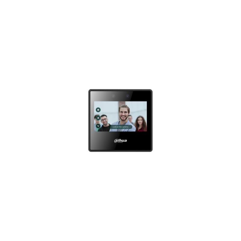 DHI-ASI3223A: DAHUA TERMINAL AUTONOMO DE CONTROL DE ACCESO POR RECONOCIMIENTO FACIAL, 2MP, DOBLE CAMARA, PANTALLA TACTIL 4,3″, 2