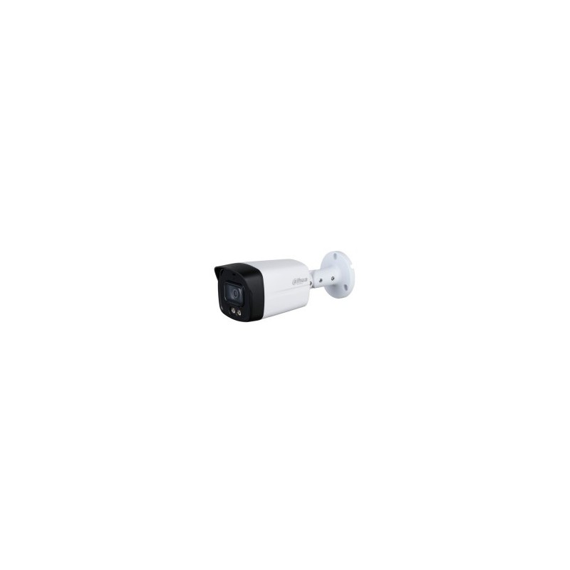 DH-HAC-HFW1239TLMP-IL-A-0280B-S2: DAHUA CAMARA ANALOGICA HDCVI BULLET 2MP STARLIGHT, LENTE FIJA 2.8MM, SMART DUAL LIGHT 40M, MIC