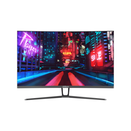DHI-LM32-E230C-A5: DAHUA MONITOR GAMING 31,5″, PANEL VA CURVO, FULL HD 1920X1080, 165HZ, 1MS, 250CD/M2, HDMI X2, DP 1.2, AUDIO O