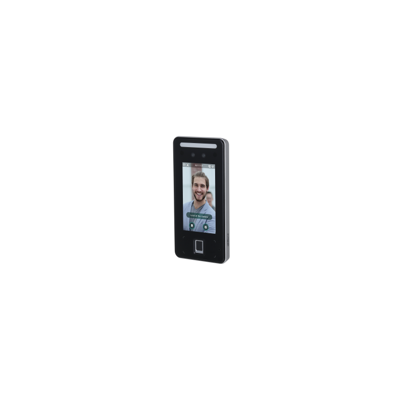 DHI-ASI6214J-MFW: DAHUA TERMINAL DE CONTROL DE ACCESO POR RECONOCIMIENTO FACIAL, 2MP, DOBLE CAMARA, PANTALLA TACTIL 4,3″, 20000 