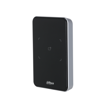 DHI-ASR2100A-D: DAHUA LECTOR DE CONTROL DE ACCESO, RS-485/WIEGAND, LECTOR IC Y HUELLA, TECLADO, INDICADOR LED, IP65, COMPATIBLE 