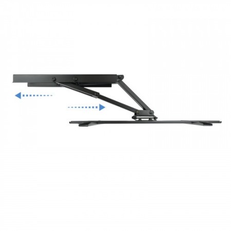 TooQ SOPORTE GIRATORIO E INCLINABLE PARA MONITOR / TV LCD, PLASMA DE 37-70, NEGRO