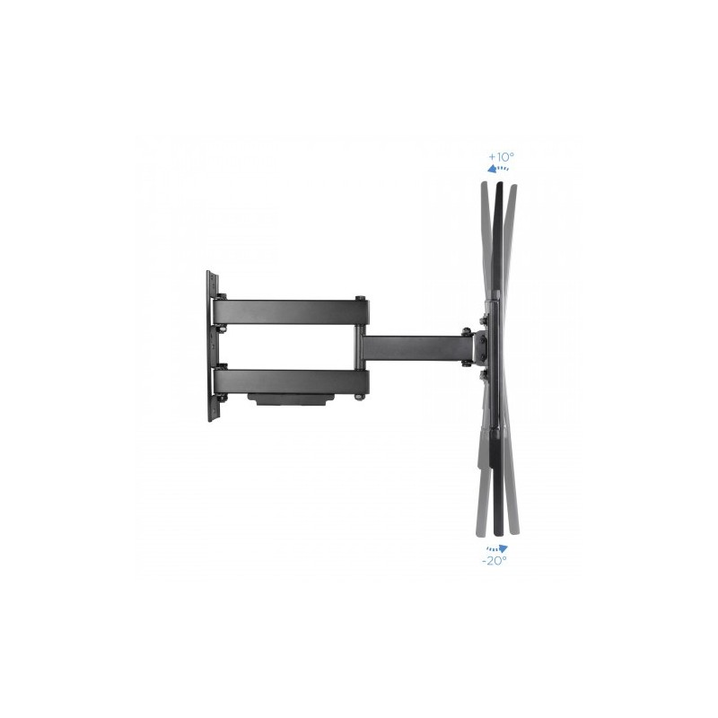TooQ SOPORTE GIRATORIO E INCLINABLE PARA MONITOR / TV LCD, PLASMA DE 37-70, NEGRO