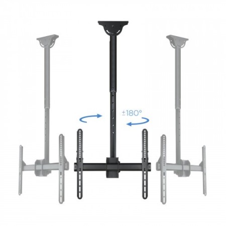 TooQ LPCE1155TSLI-B TV mount 139,7 cm (55″) Negro
