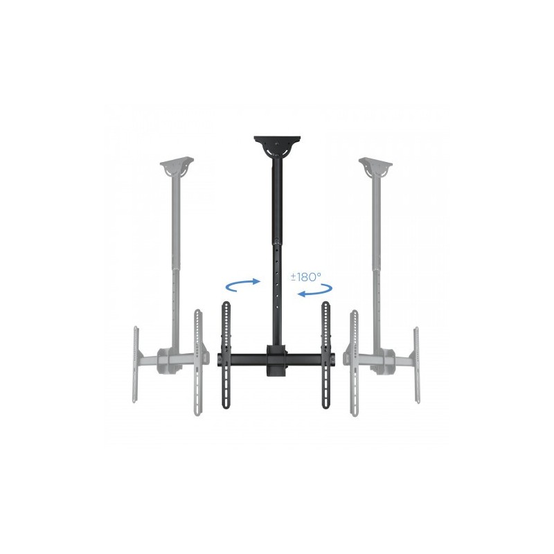 TooQ LPCE1155TSLI-B TV mount 139,7 cm (55″) Negro