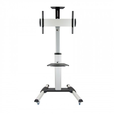 TooQ FS1870M-B signage display mount 94 cm (37″) Negro, Plata