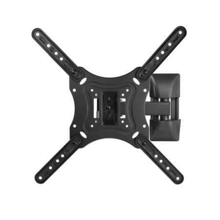 TooQ Soporte Giratorio e Inclinable para Monitor / TV LCD, Plasma de 23”- 55”, con Dos Pivotes, Negro