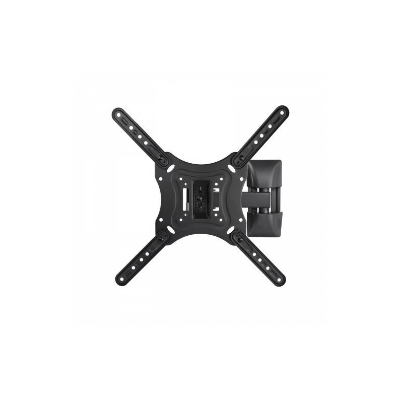 TooQ Soporte Giratorio e Inclinable para Monitor / TV LCD, Plasma de 23”- 55”, con Dos Pivotes, Negro