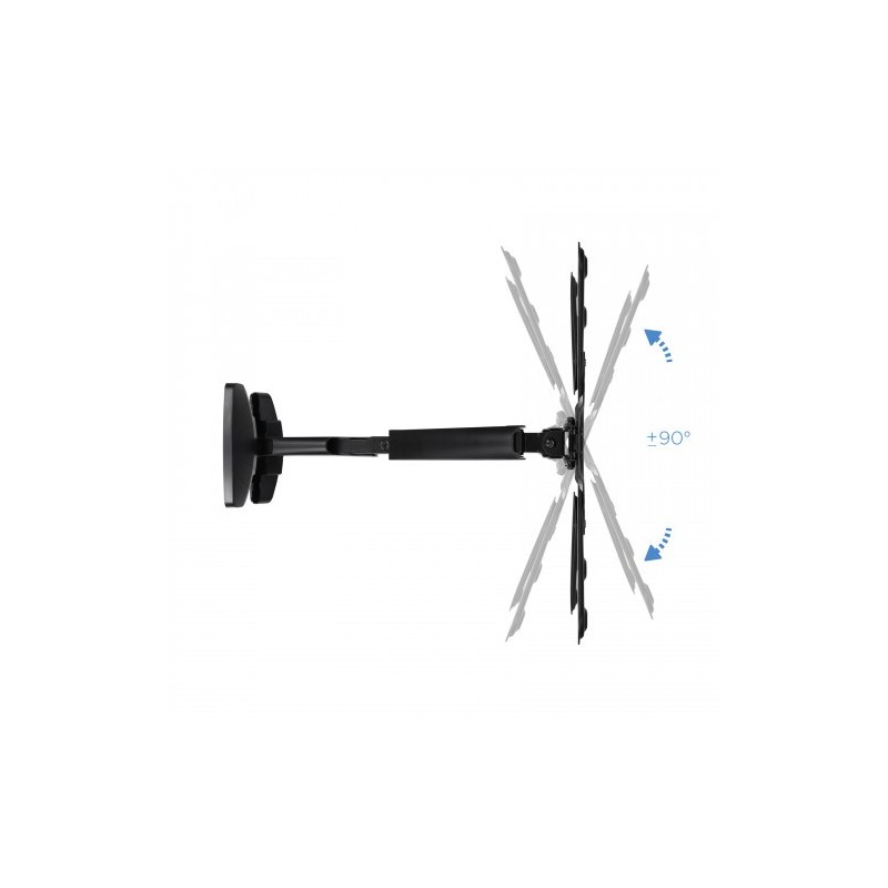 TooQ LP2355TN-B soporte para TV 139,7 cm (55″) Negro