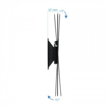 TooQ LP1342T-B soporte de pared para pantalla plana 106,7 cm (42″) Negro