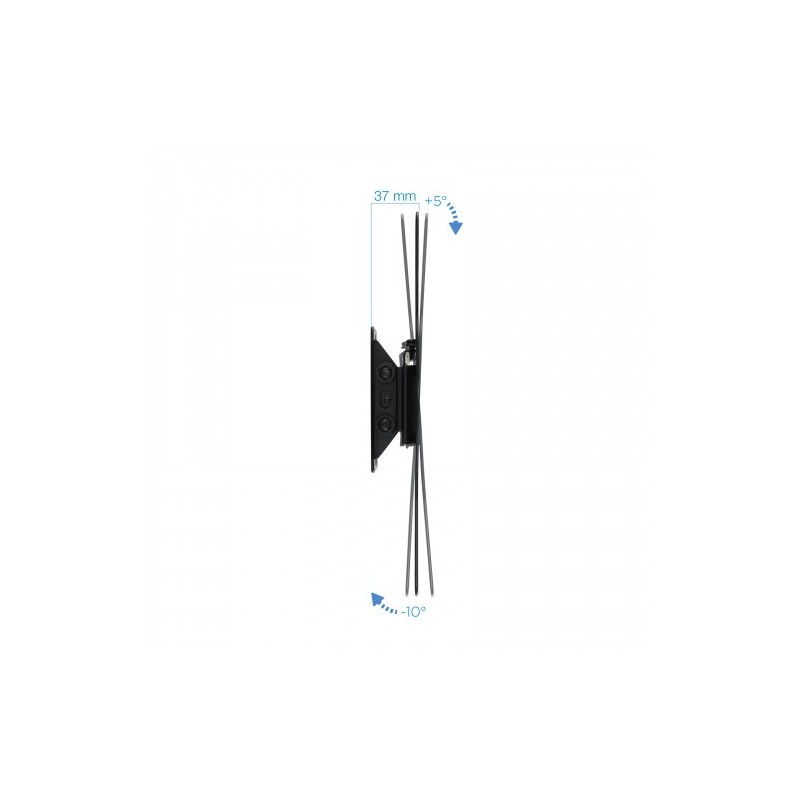 TooQ LP1342T-B soporte de pared para pantalla plana 106,7 cm (42″) Negro