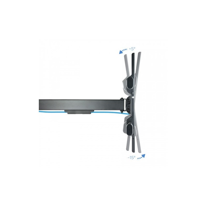 TooQ LP4380XL-B soporte para TV 2,03 m (80″) Negro