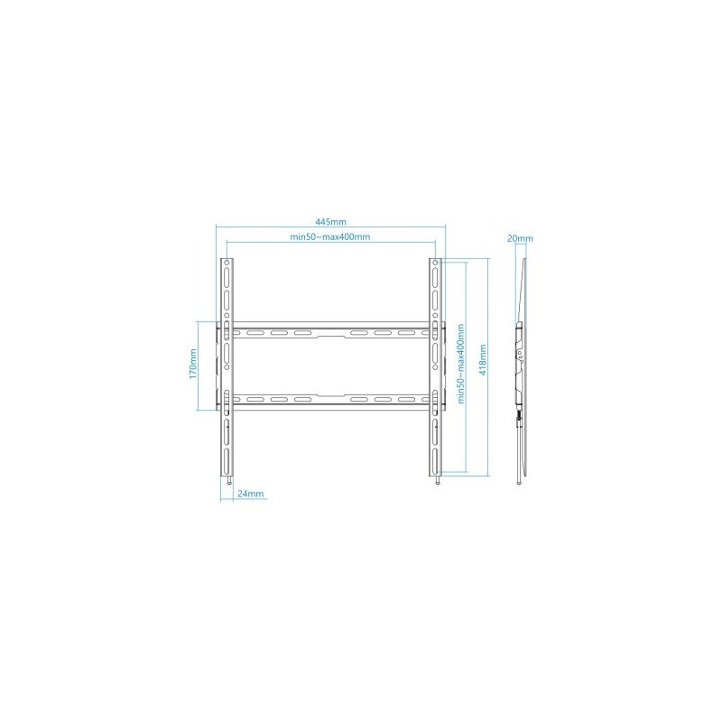 TOOQ SOPORTE DE PARED PARA PANTALLA 32″-70″
