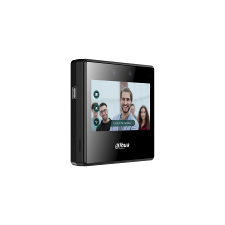 DHI-ASI3223A: DAHUA TERMINAL AUTONOMO DE CONTROL DE ACCESO POR RECONOCIMIENTO FACIAL, 2MP, DOBLE CAMARA, PANTALLA TACTIL 4,3″, 2