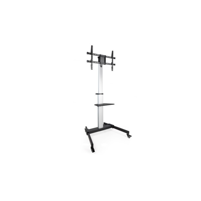 TooQ Hera Soporte de Suelo de Aluminio con Ruedas para Pantalla 37″-86″