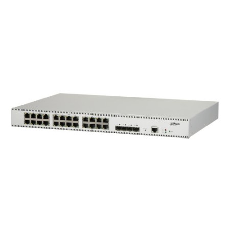 DH-SG5028X: DAHUA SWITCH GIGABIT GESTIONABLE L2+, 24 PUERTOS RJ45 10/100/1000M + 4 PUERTOS SFP+ 10G