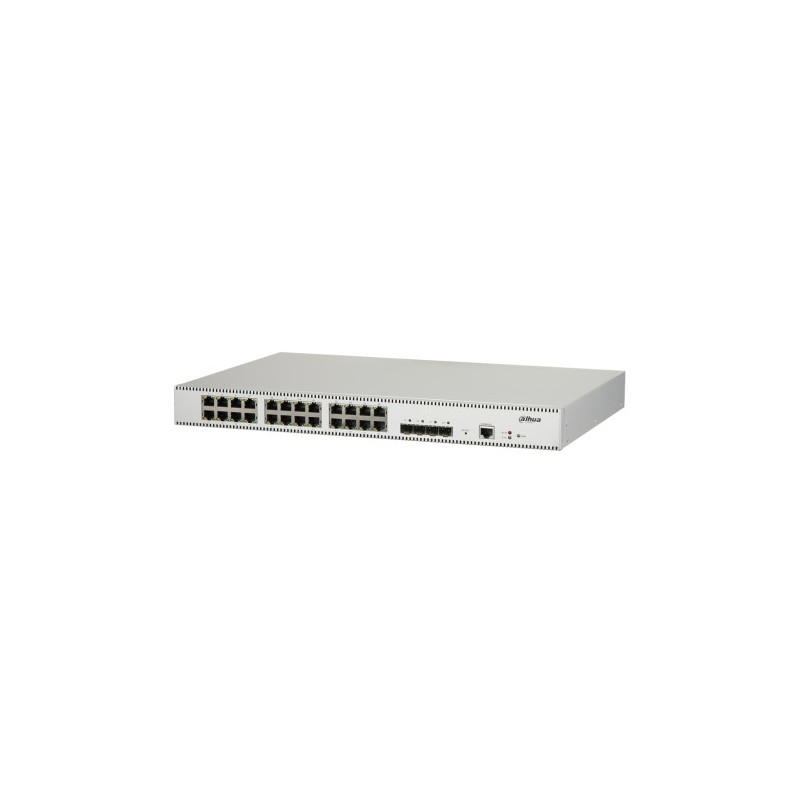DH-SG5028X: DAHUA SWITCH GIGABIT GESTIONABLE L2+, 24 PUERTOS RJ45 10/100/1000M + 4 PUERTOS SFP+ 10G