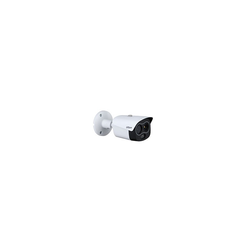 DHI-TPC-BF1241-B10F12-DW-S8: DAHUA CAMARA IP BULLET DUAL TERMICA + VISIBLE EUREKA, TERMICA 256X192 10MM F1.0, VISIBLE 4MP 12MM F