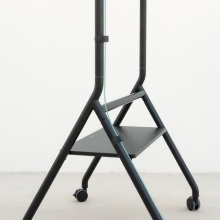 TooQ iDREAMS Soporte de Suelo con Ruedas para Pantalla 37″-86″, Negro
