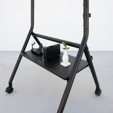 TooQ iDREAMS Soporte de Suelo con Ruedas para Pantalla 37″-86″, Negro
