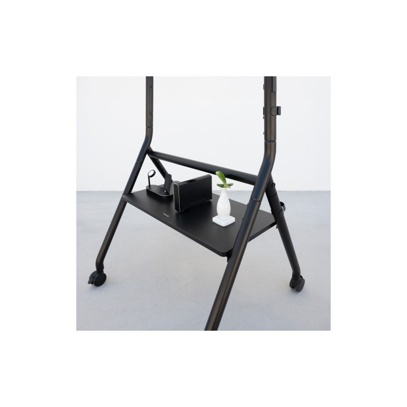 TooQ iDREAMS Soporte de Suelo con Ruedas para Pantalla 37″-86″, Negro