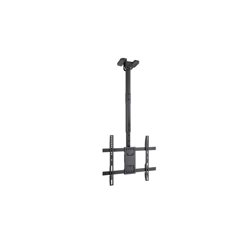TooQ Soporte de Techo para Pantallas 32″-75″, Negro