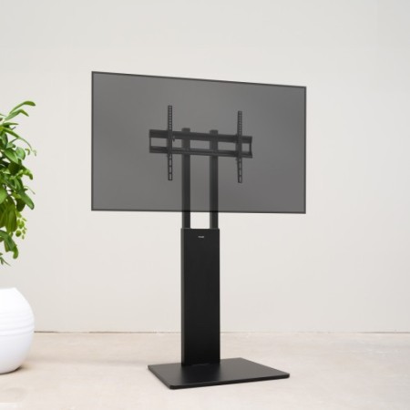 TOOQ SOPORTE SUELO MIRROR FS2288M-B, PARA PANTALLAS 32″-85″ NEGRO