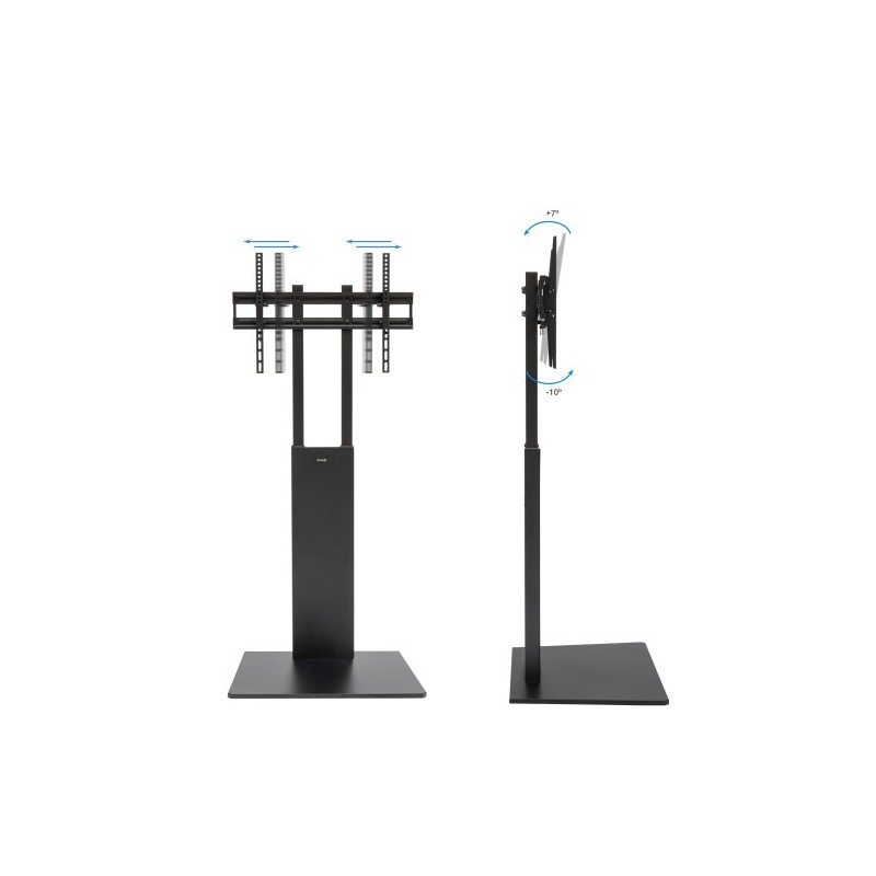 TOOQ SOPORTE SUELO MIRROR FS2288M-B, PARA PANTALLAS 32″-85″ NEGRO