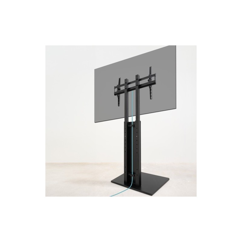 TOOQ SOPORTE SUELO MIRROR FS2288M-B, PARA PANTALLAS 32″-85″ NEGRO