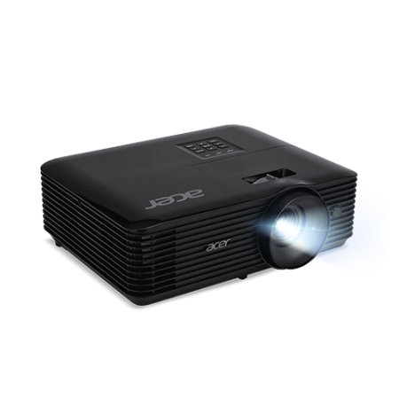 Acer Essential X119H videoproyector Proyector de alcance estándar 4800 lúmenes ANSI DLP SVGA (800x600) 3D Negro