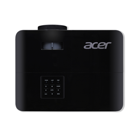 Acer Essential X119H videoproyector Proyector de alcance estándar 4800 lúmenes ANSI DLP SVGA (800x600) 3D Negro
