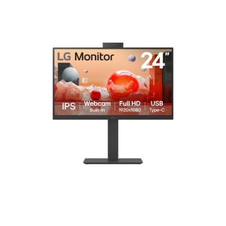 LG 24BA850-B pantalla para PC 60,5 cm (23.8″) 1920 x 1080 Pixeles Full HD Negro