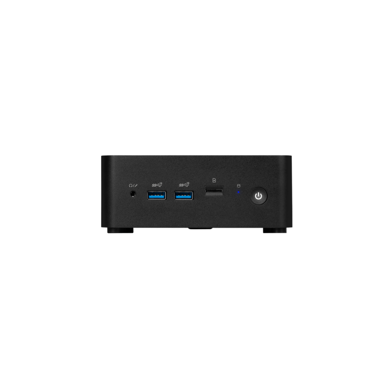 MSI Cubi NUC AI 1UMG-035ES Intel Core Ultra 7 155H 16 GB DDR5-SDRAM 1 TB SSD Windows 11 Pro Mini PC Negro