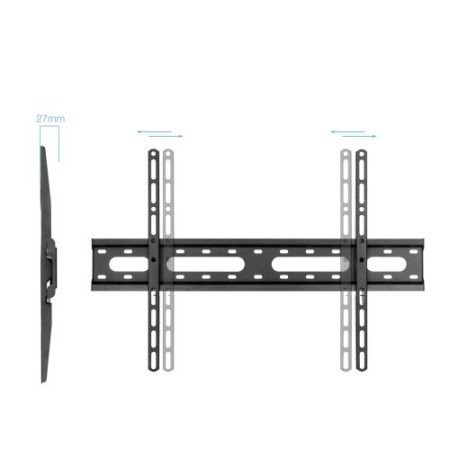 TOOQ SOPORTE FIJO PARED PANTALLAS 37″-80″, NEGRO