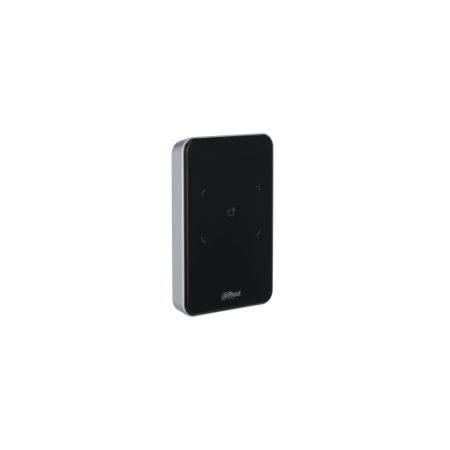 DHI-ASR2100A-D: DAHUA LECTOR DE CONTROL DE ACCESO, RS-485/WIEGAND, LECTOR IC Y HUELLA, TECLADO, INDICADOR LED, IP65, COMPATIBLE 