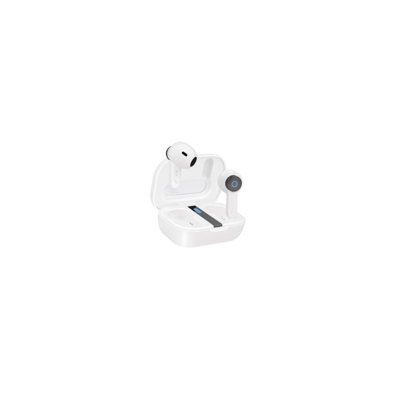 TOOQ AURICULARES INALAMB + MICRÓFONO BENDER BLANCOS